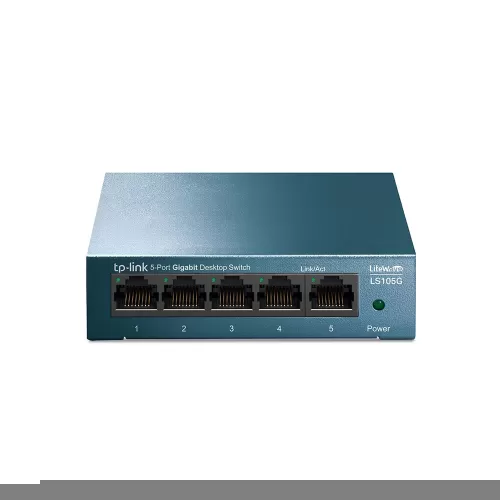 Switch cu 5 porturi TP-Link LS105G, 2000 MAC, 1000 Mbps - 58.99 Lei