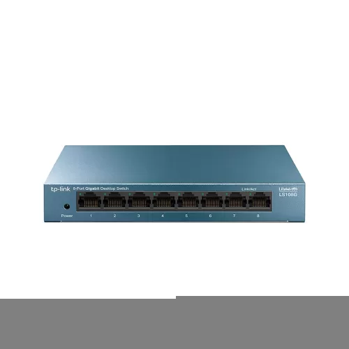 Switch cu 8 porturi TP-Link LS108G, 4000 MAC, 16 Gbps - 96.99 Lei